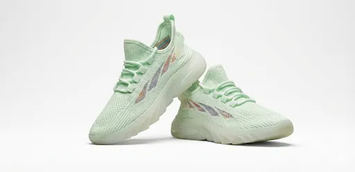 Zapatillas Deportivas Color Menta Pastel - Suela de Gel 