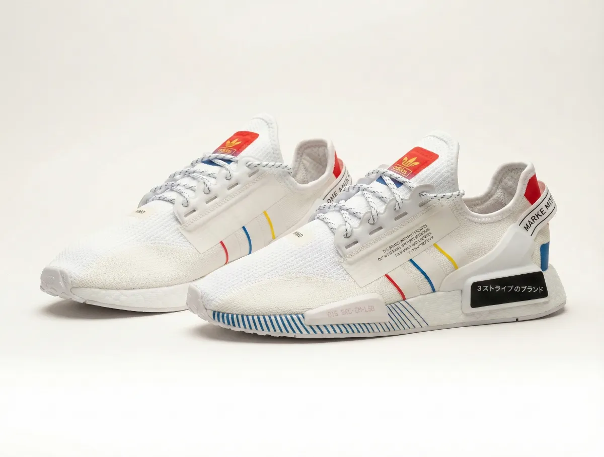 Adidas NMD_R1 V2 Originales Blancos